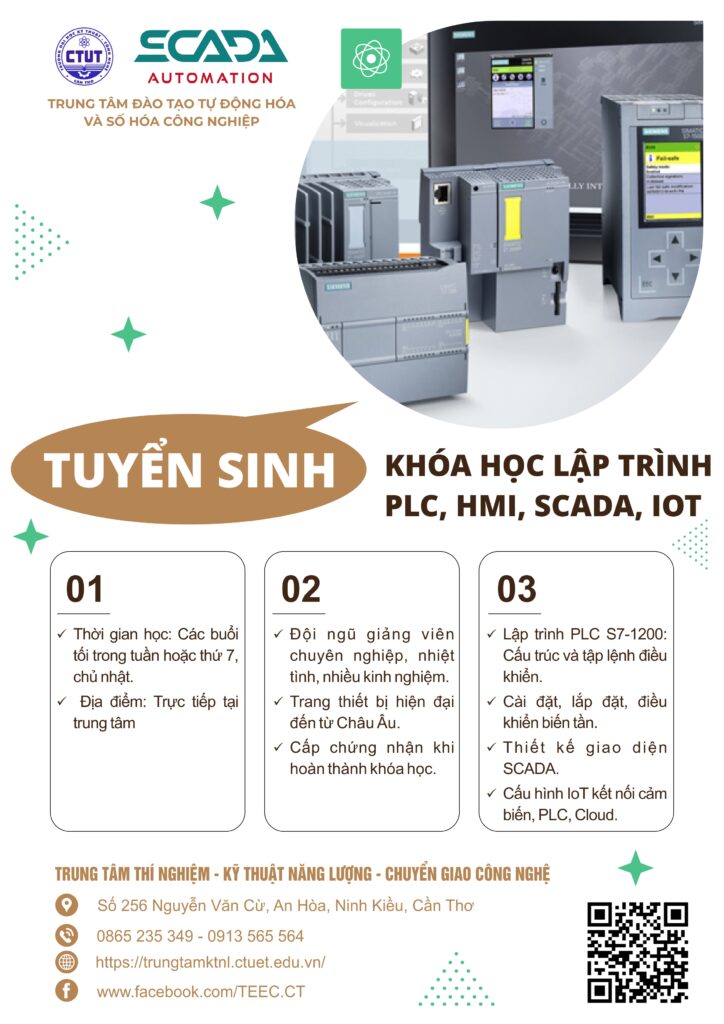 TUYỂN SINH KHÓA HỌC PLC, SCADA, HMI, IOT Tháng 11/2023 – TRUNG TÂM KHOA ...