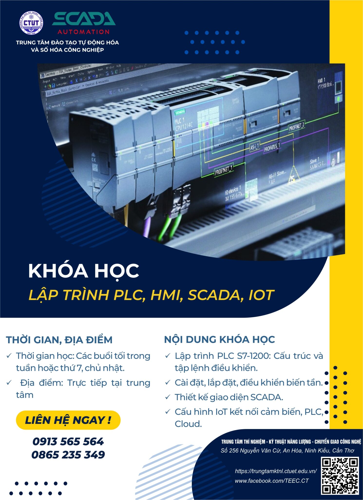 TUYỂN SINH KHÓA HỌC PLC, SCADA, HMI, IOT Tháng 1/2024 – TRUNG TÂM KHOA ...