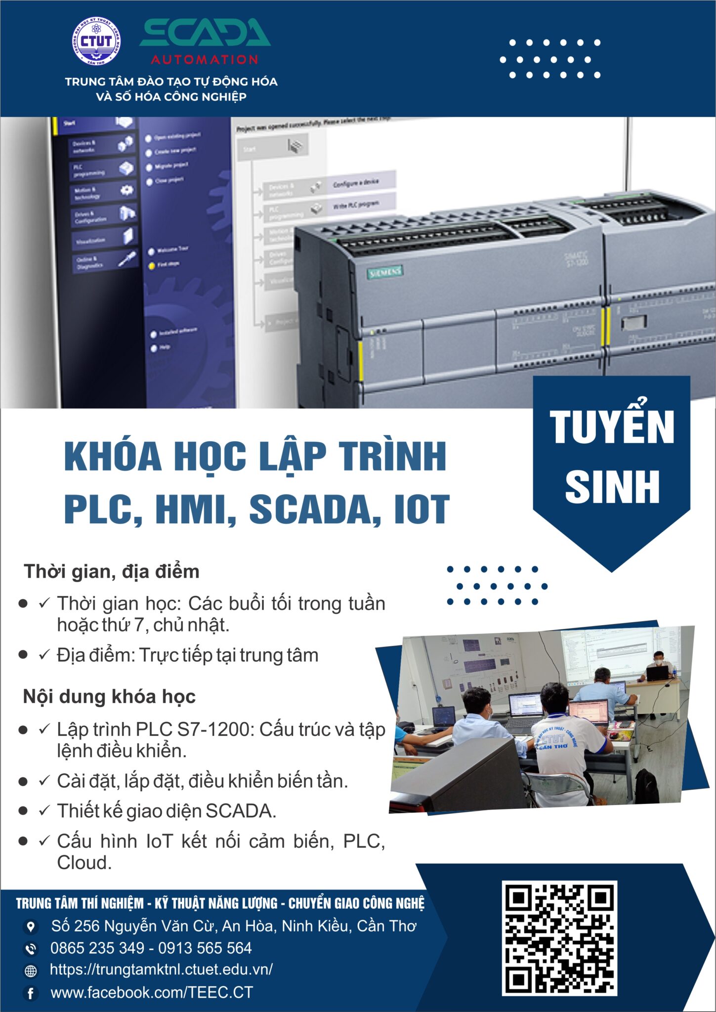 TUYỂN SINH KHÓA HỌC PLC, SCADA, HMI, IOT Tháng 10/2025 – TRUNG TÂM KHOA ...